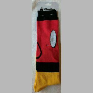 Disney Parks exclusive Mickey Feet Adult Socks NEW WDW Disneyland NWT
